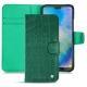 Custodia in pelle Huawei P20 Lite - Crocodile pino