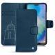 Housse cuir Huawei P20 Lite - Blu mediterran
