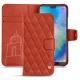 Capa em pele Huawei P20 Lite - Arange clouquié - Couture