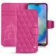 硬质真皮保护套 Huawei P20 Lite - Rose BB - Couture