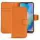 Capa em pele Huawei P20 Lite - Orange PU