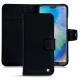 Huawei P20 Lite leather case - Noir élégant