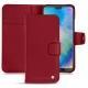 Housse cuir Huawei P20 Lite - Rouge passion