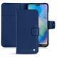Capa em pele Huawei P20 Lite - Bleu frisson