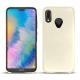 Coque cuir Huawei P20 Lite - Blanc ( Nappa - White ) 