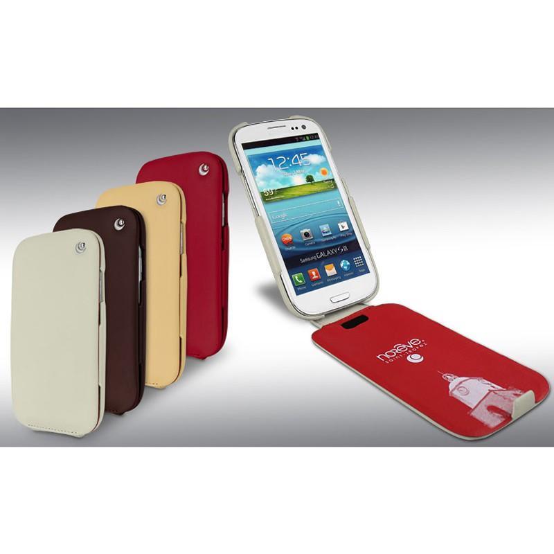 Housse cuir Samsung GT-i9300 Galaxy S III 