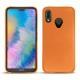 Huawei P20 Lite leather cover - Orange ( Nappa - Pantone 1495U ) 
