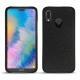 Coque cuir Huawei P20 Lite - Ebène ( Sleek P C12 - Black ) 