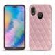 가죽 커버 Huawei P20 Lite - Rose - Couture ( Nappa - Pantone 2365C ) 