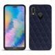 가죽 커버 Huawei P20 Lite - Cobalt - Couture ( Pantone 2766C ) 