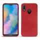 Custodia in pelle Huawei P20 Lite - Rouge troupelenc