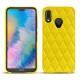 Capa em pele Huawei P20 Lite - Jaune fluo - Couture