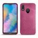 Capa em pele Huawei P20 Lite - Serpent ciclamino