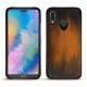 Coque cuir Huawei P20 Lite - Marron Patine