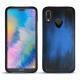 Funda de piel Huawei P20 Lite - Bleu Patine