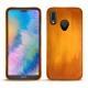 Huawei P20 Lite leather cover - Orange Patine