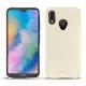 Capa em pele Huawei P20 Lite - Blanc PU