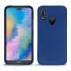 Lederschutzhülle Huawei P20 Lite - Bleu Océan PU