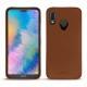 Funda de piel Huawei P20 Lite - Marron PU
