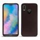 Funda de piel Huawei P20 Lite - Marron envoûtant