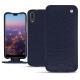 Huawei P20 leather case - Cobalt ( Pantone 2766C ) 