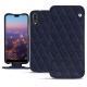 Huawei P20 leather case - Cobalt - Couture ( Pantone 2766C ) 