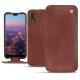 Huawei P20 leather case - Passion vintage ( Glutton - Red ) 