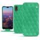 Housse cuir Huawei P20 - Menthe vintage - Couture