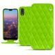Funda de piel Huawei P20 - Vert fluo - Couture