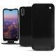 Huawei P20 leather case - Onyx ( Black ) 