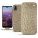 Custodia in pelle Huawei P20 - Autruche desert