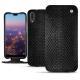 Housse cuir Huawei P20 - Serpent nero