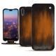 Huawei P20 leather case - Marron Patine