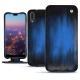 Custodia in pelle Huawei P20 - Bleu Patine