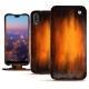 Capa em pele Huawei P20 - Fauve Patine