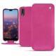 Huawei P20 leather case - Rose BB