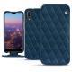 Custodia in pelle Huawei P20 - Blu mediterran - Couture