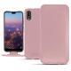 Huawei P20 leather case - Rose PU