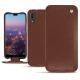 Capa em pele Huawei P20 - Marron délicat