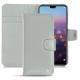 Custodia in pelle Huawei P20 - Gris ( Nappa - Pantone W428C ) 