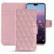 Custodia in pelle Huawei P20 - Rose - Couture ( Nappa - Pantone 2365C ) 