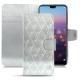 Custodia in pelle Huawei P20 - Platinium - Couture