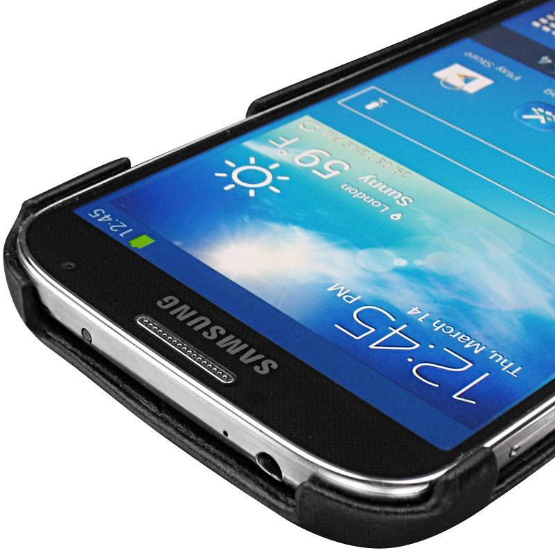 Funda de piel Samsung GT-i9500 Galaxy S IV