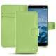 Capa em pele Nokia 6 (2018) - Vert olive ( Nappa - Pantone 578U ) 