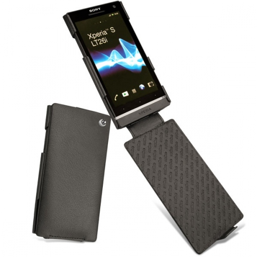 Housse cuir Sony Xperia S 