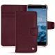 Nokia 6 (2018) leather case - Lie de vin ( Pantone 5115C ) 
