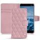 Nokia 6 (2018) leather case - Rose - Couture ( Nappa - Pantone 2365C ) 