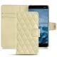 レザーケース Nokia 6 (2018) - Beige - Couture ( Nappa - Pantone 7502C ) 