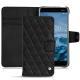 Housse cuir Nokia 6 (2018) - Ebène - Couture ( Sleek P C12 - Black ) 