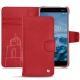 Nokia 6 (2018) leather case - Rouge troupelenc